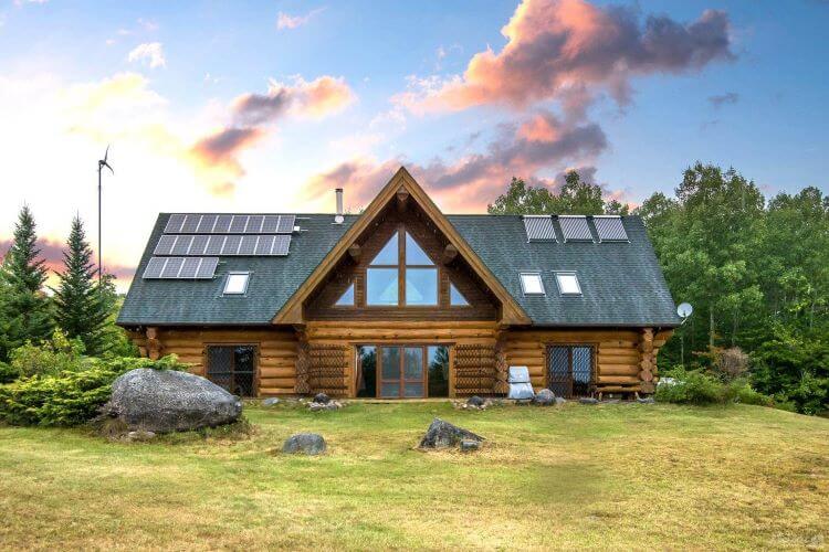 House of the Week Majestic Log Home in Nova Scotia’s Lunenburg County