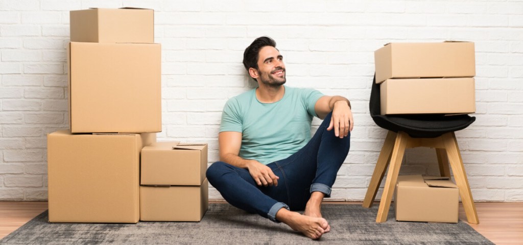 man moving
