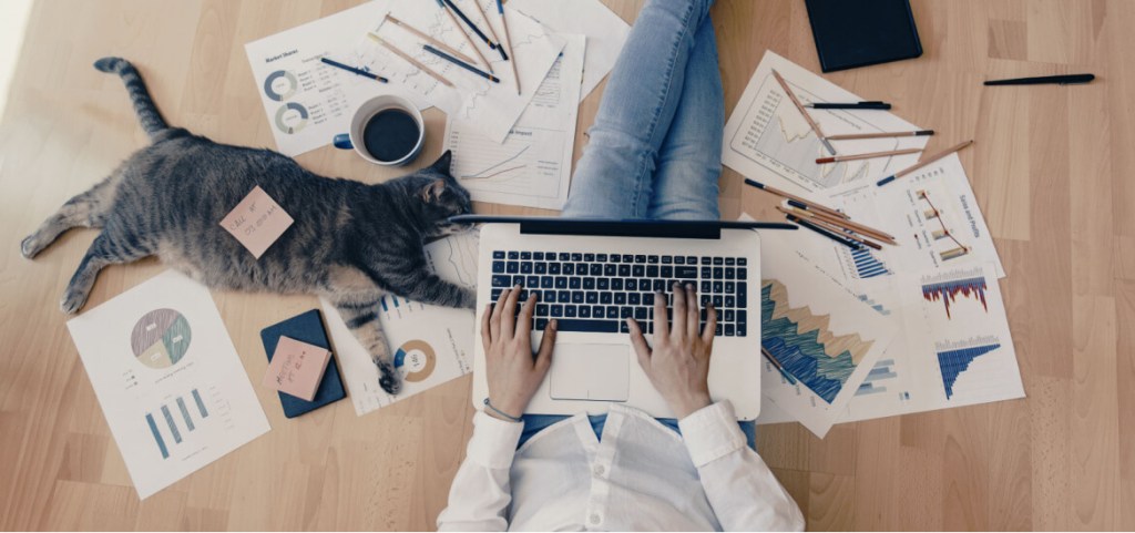 working from home