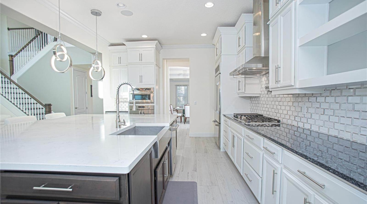 modern kitchen in a single family home for rent in Orlando, FL