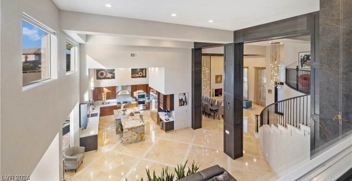 large open space floorplan in a las vegas house for rent