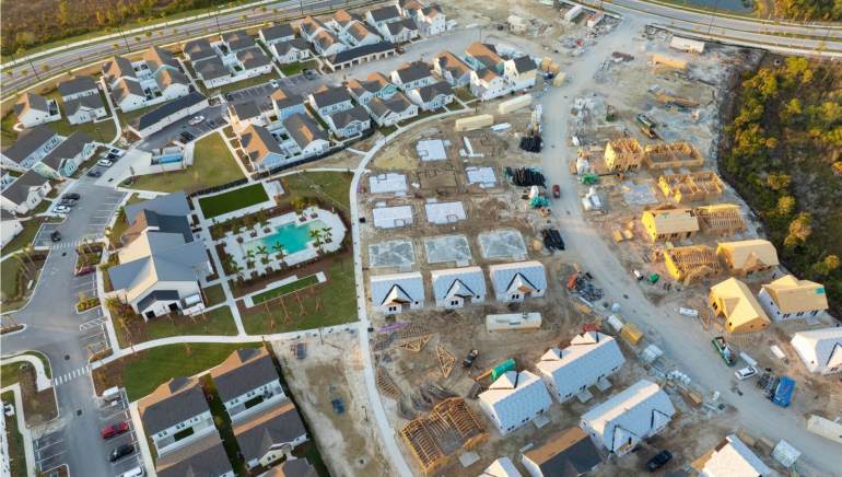 Florida single-family rentals under construction