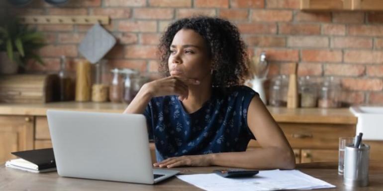 first-time renter thinking about rental scams