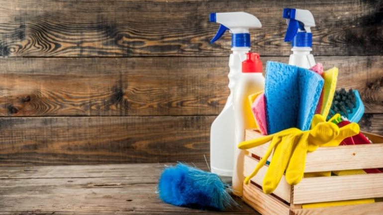 spring clean organized